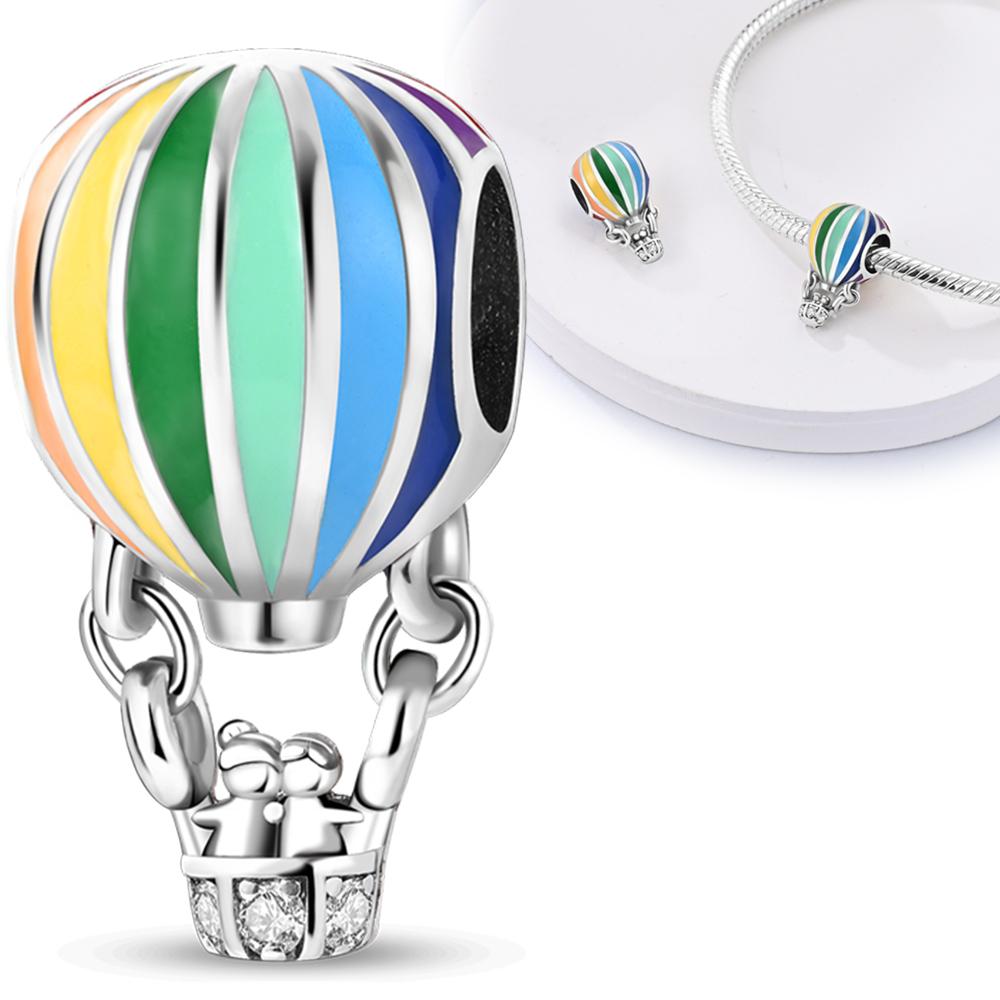 Charms Platacopper Colors Kind-Hearted Little Girl Beads Charm Pendant For Original Bracelet For Women Diy Jewelry Love Gift