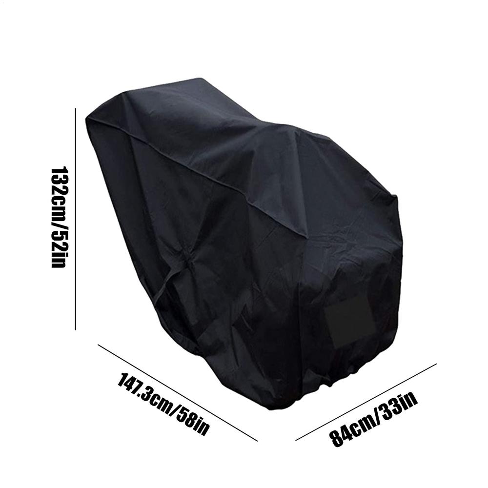 Snow Blower Covers Waterproof Mower Protector Dustproof Snow Blower Cover For Patio Driveway Garden Roof Garage Sidewalk Deck