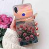For Redmi Note 7 4G M1901F7G Case Fashion Painted Flowers Soft Silicone TPU Cover For Redmi Note 7Pro M1901F7S 6.3" Phone Shell
