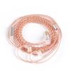 KBEAR 4 Core Copper Upgrade Earphones Cable With 2PIN/QDC/TFZ/MMCX Headphone Connector For KBEAR KS1 KZ ZSN PRO Gaming Headsets