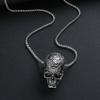 Gothic Ghost Skull Dragon Head Necklace, Punk Rock Men's & Kid's Jewelry