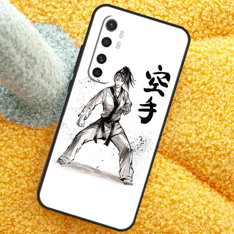 Kung Fu Karate Taekwondo Krijgskunst Hoesje Voor Xiaomi 15 Ultra 14 13T 14T 15T 17 Pro Max Hoesje Voor POCO X7 Pro X5 X6 F5 F6 F7 F8