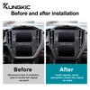 For Subaru WRX/ WRX STI 2025 2025 2025 Real Soft Carbon Fiber LHD RHD Accessories Central Control Navigation Frame Interior Trim