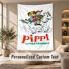 Wall Hanging Tapestry Art Cloth Bedroom Room Background DecorPippi Longstocking