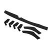 Rear Bumper Lip Diffuser Spoiler Body Kit Increased Downforce Lower Bumper Splitter Spoiler
