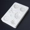 3D Jewelry Shape Silicone Rubber Flexible Food Safe Mould Clay Resin Ceramics Candy Fondant Candy Chocolate Soap Mould