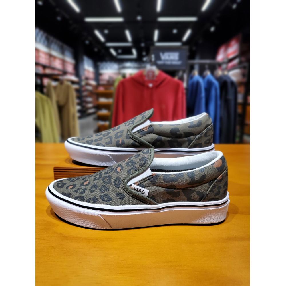 

Vans [Vans] Слипоны унисекс Animal ComfyCush Слипоны зеленые VN0A7TNMKCZ
