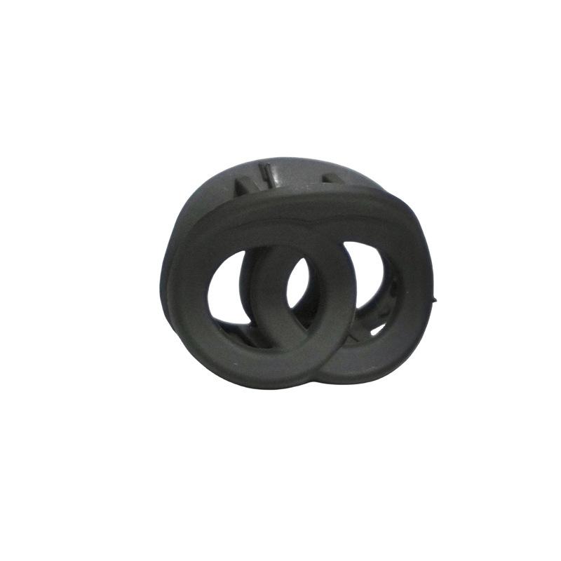 6PCS Fashionable Letter New Hair Clip, Medium Hollow Circular Temperament, Hair Grab, Frosted Milk Coffee Color Hair Accessory