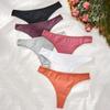 Women Solid Color Thong
