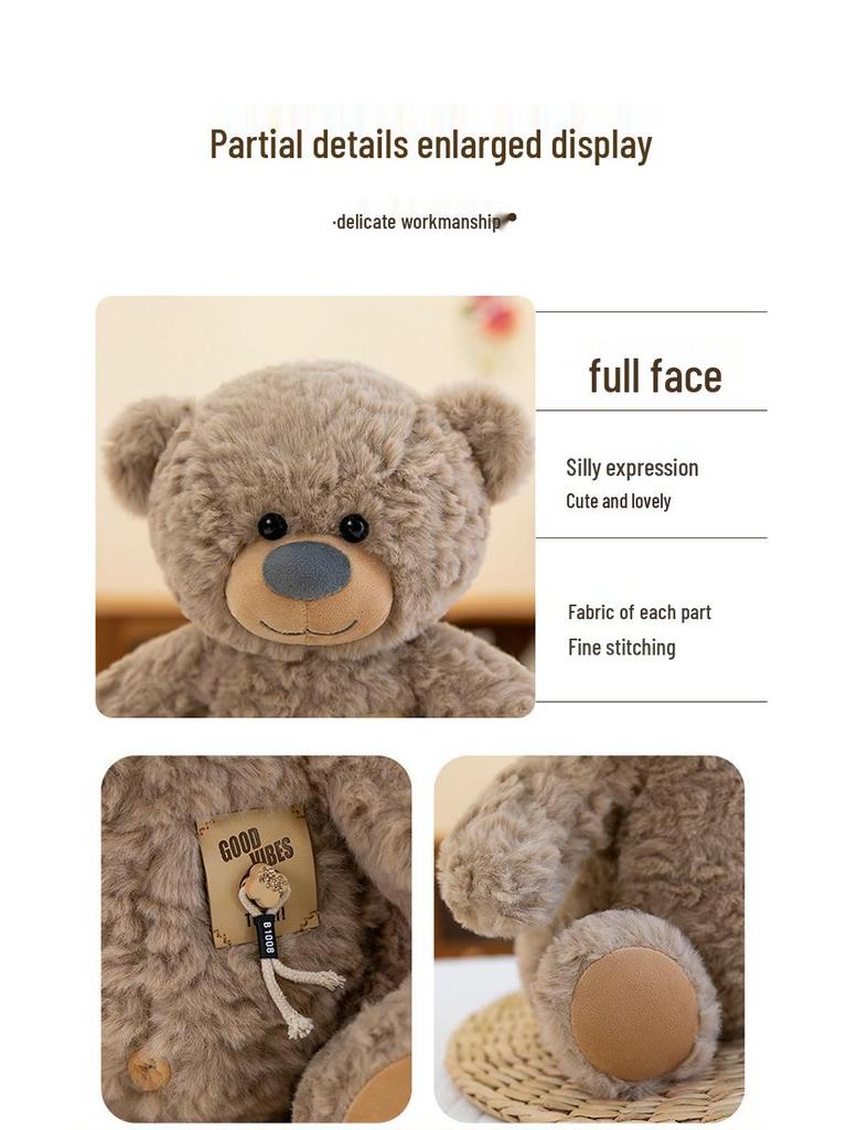 Romi Teddy Bear: Adorable Plush Toy for Kids' Birthdays, Girls' Hugs, and Companionship