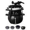 Mystical Halloween Cauldron Measuring Cups Witches Themed Baking Essential For Potion Recipes Party Supplies And Festival Crafts