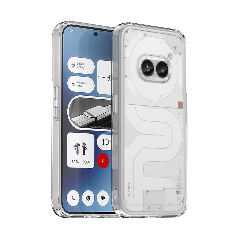 KEYSION Transparent Shockproof Case for Nothing Phone 2A Plus Soft TPU Silicone Clear Phone Back Cover for Nothing Phone 2A Plus