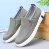 Fashion Men Canvas Loafers Summer 2025 Comfortable Walking Flats Man Non Slip Soft Moccasins Sneakers Breathable Lightweight Casual Shoe