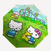 1pc Hello Kitty Automatic Opening/Closing Umbrella with Convenient Three-Fold Design, 8-Bone Iron Frame, Outdoor Umbrella, Perfect Gift for Fans, Trav