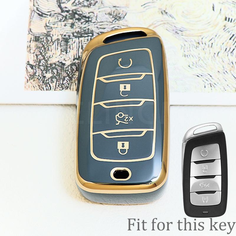 Key Cover Case Auto Shell For Changan Cs35 Cs85 Coupe Cs95 Cs75 Plus 4 Buttons Remote Accessories Protective New Tpu