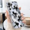 Silky Buwknots Print Case For Samsung A57 S26 Ultra A37 A17 A56 A36 A26 A16 A55 A35 A25 A15 A54 5G S21 FE S22 S23 S24 S25 Plus Clear TPU Soft Cover