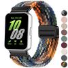 For Redmi Watch 6/5/4 XiaoMi Mi Band 8 Pro Quick Release Magnetic Woven Nylon Band Adjustable Breathable Sport Wristband