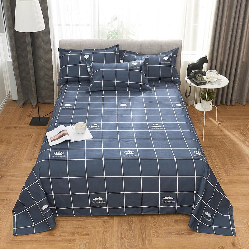 All-Season Soft Brushed Twill Bed Sheets and Duvet Covers for Double, Single, and Dorm Beds – Skin-Friendly Comfort