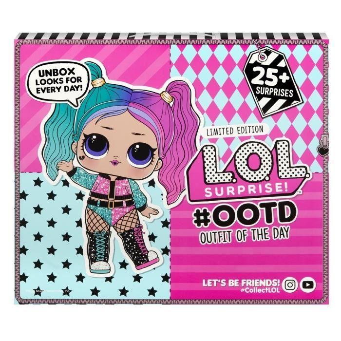 L.O.L. Advent Calendar. Surprise - OOTD 2020 - 25 Surprises Including 1 Exclusive Doll