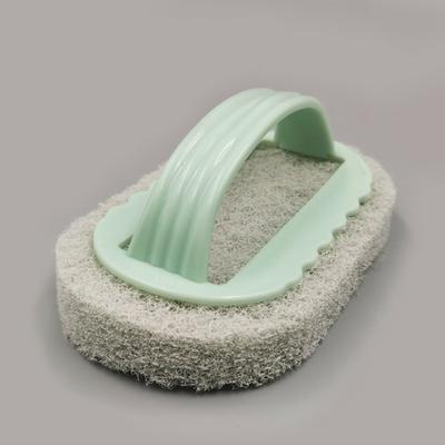 Sponge Brush Durable Sponge Fiber Deep Cleaning Effort Saving Wide Application Dish Scrubber