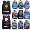 Backpack Schoolbag Kids With Roblox Students Bookbag Handbags Travelbag Game