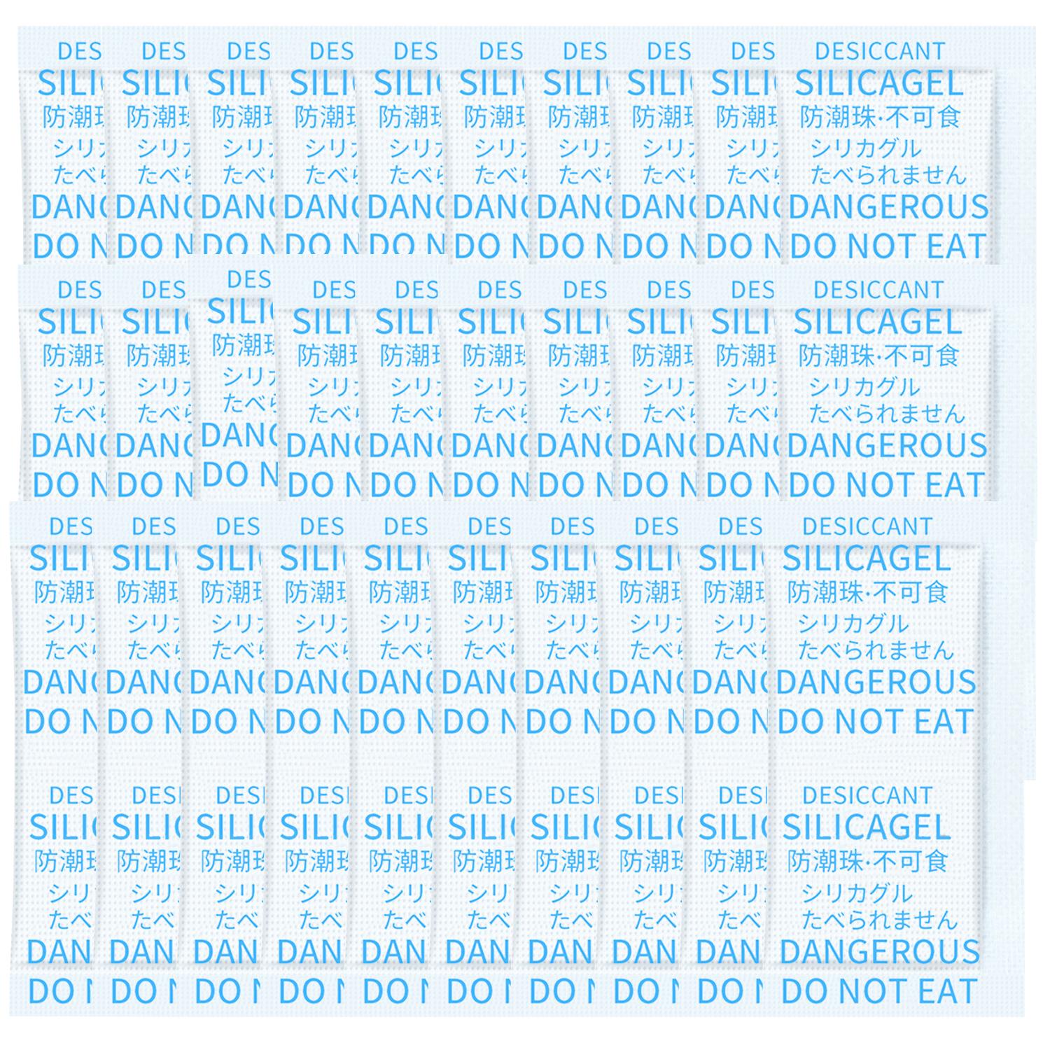 

Нетоксичный силикагель бумажный осушитель поглотитель влаги осушитель 1 г ~ 10 г 10g Blue - 30 packs