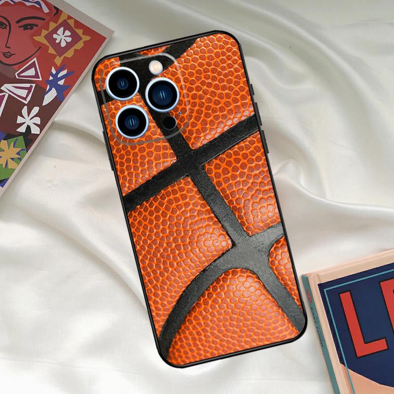 Basketball Basket Case For iPhone 15 14 13 12 11 Pro Max XR X XS Max 7 8 Plus SE 2020 12 13 Mini Back Cover