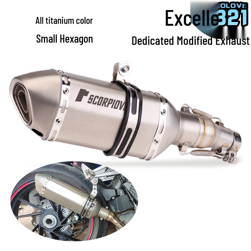 

Каяк Мотоцикл 321R AR Выхлопная Хвостовая Часть из Углеродного Волокна - Неразрушающая Модификация