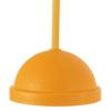 Orange Plastic Tumbler with Lid and Straw 450ml