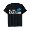 Rural Carrier Postal Worker Mailunisex Delivery Mail Escort T Shirt Vintage Washed Versatile Comfortable Unisex Stretched Fashion
