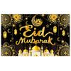 For Birthday Black Gold Decoration Festive Gathering 180*110cm Attractive Backdrop Easy Assembly Eye-Catching Display