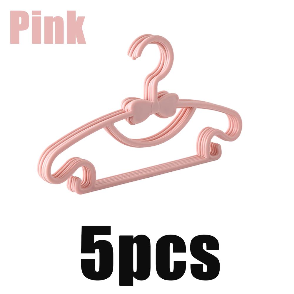 5/10/20/30/50pcs Of Children's Hangers Plastic Portable Towel Scarfs Hangers Kids Clothing Closet Storage Hanger Racks Accessory