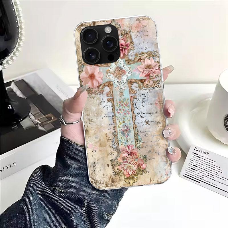 

Bible Angel Soft Phone Case For IPhone 11 17 Air 16E 16 Pro Max 15 + 14 Plus 13 Mini 12 Apple 7 SE 8 Fundas Coque 11 17 Air 16E iPhone 16 Pro