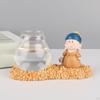 Elegant Resin Bulb Vase for Stylish Indoor Decor