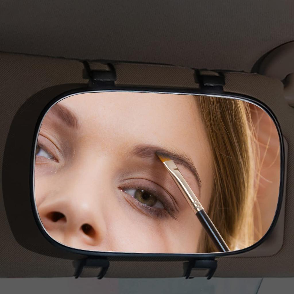 Ygmylandbb Makeup Mirror, Car Makeup Mirror, Car Makeup, Slouching, Car Makeup, Mirror, Sun Visor,