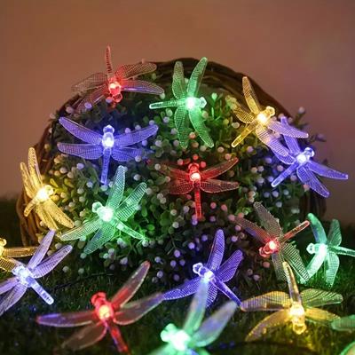 50 LED ფარპანა მზის გირლანდა გარე გამოყენებისთვის, წყალგაუმტარი, 8 რეჟიმი, ფარპანას ზღაპრული განათება სახლის, ტერასის, ბაღის, ქორწილის დეკორაციისთვის