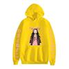 Kimetsu No Yaiba Demon Slayer Mikiny Anime Kamado Nezuko Grafický tisk Harajuku Mikina Unisex Y2k Oblečení Sudadera
