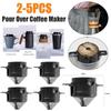 Pour Over Kaffeebereiter Tragbar Faltbar Kaffeefilter Edelstahl Kaffee-Dripper für Reisen Camping Kaffee & Tee