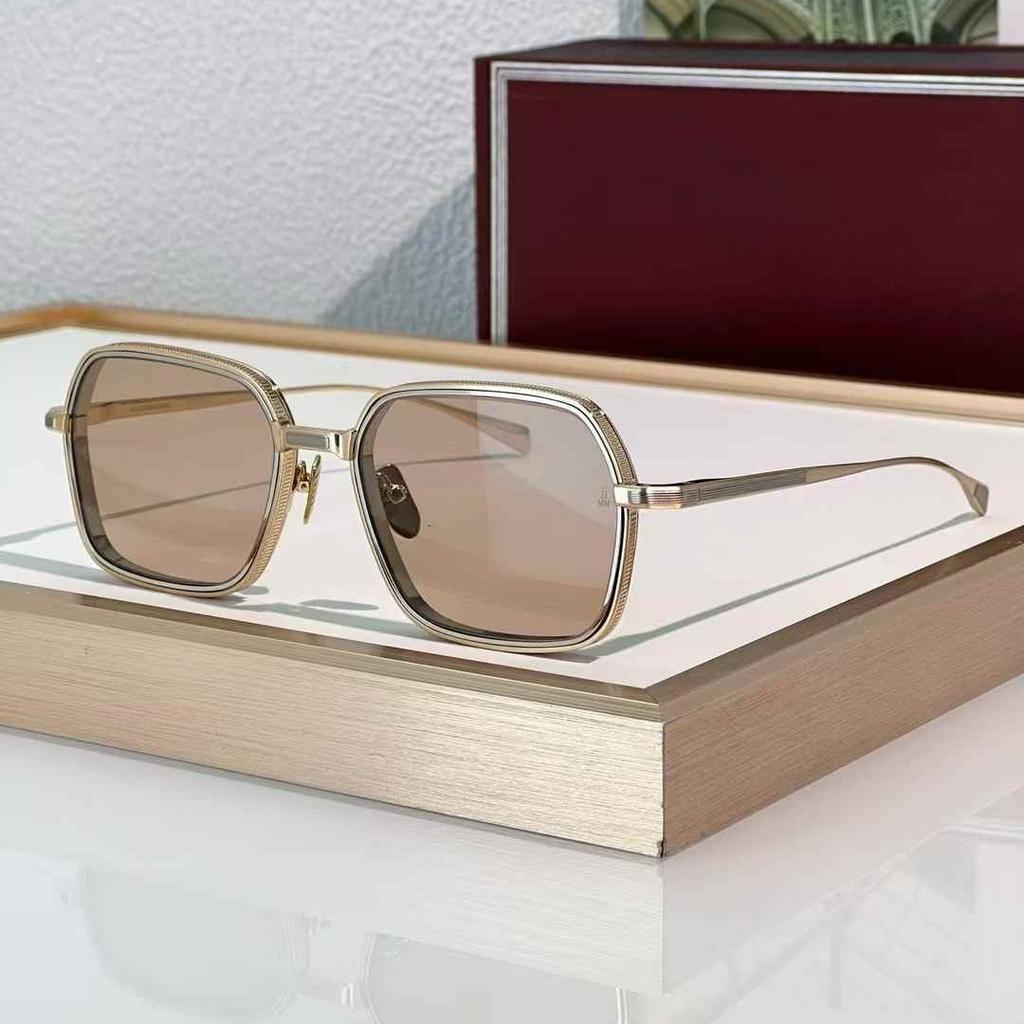 Heavy Metal Luxury Vintage Fashion Trend Sunglasses ADMIRAL Retro Square Design Ultralight Titanium UV400 Unisex A+ Top Quality