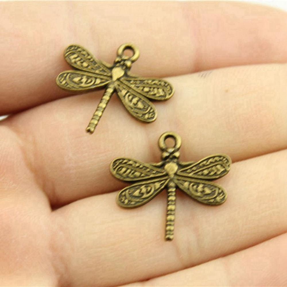 Charms Dragonfly Pendants Kids' Jewelry Materials QC045