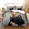 3D Print Lara Fabian Bedding Set Single Twin Full Queen King Size Bed Set Adult Kid Bedroom Duvetcover Sets