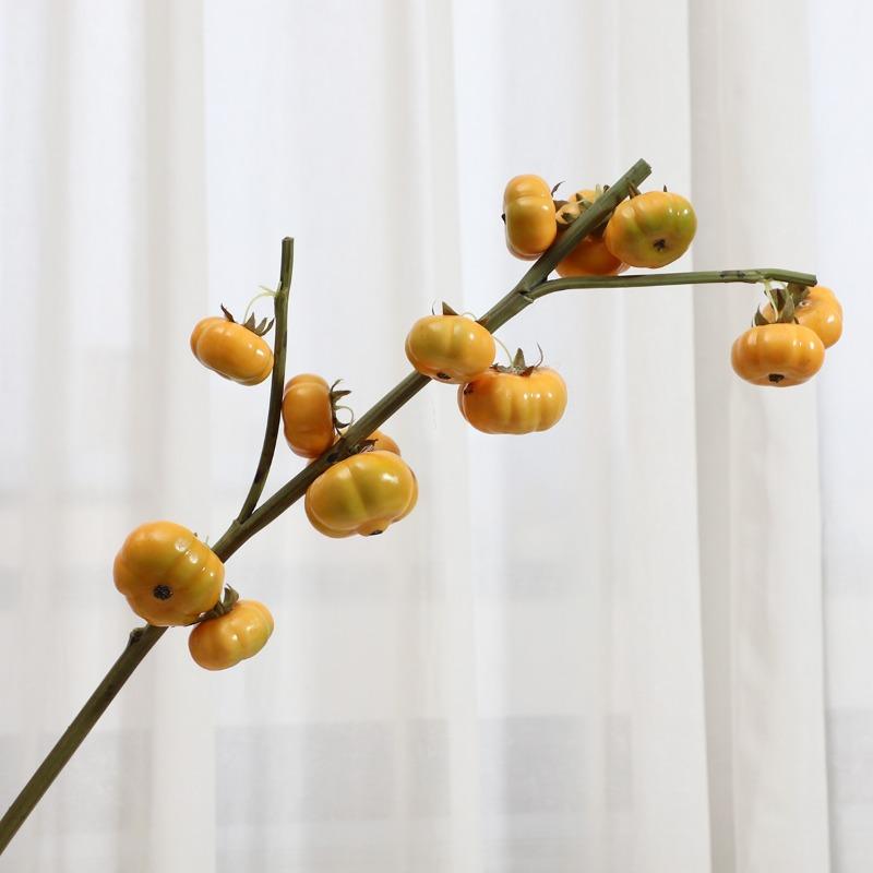 

Имитация Тыквы Фрукты Реквизит Имитация Ягод Новоселье Украшения для Дома Орнаменты Искусственные Цветы жёлтый/оранжевый