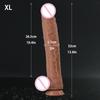 Realistic Ve And Plump Testicle Silicone Simulation Thick Dildos Anal Plug Dildo With Powerful Suction Cup Sex Toys For Women