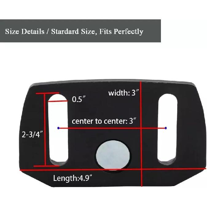Compatible with Universal Roller Wheel Skid Slide Shoes for Snow Blower Snowthrower