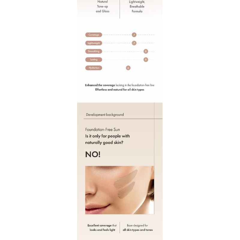 FRUDIA - Bare Skin Foundation Free Sun