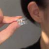 Snake-Shaped C-Shaped Zirconia Ear Clips: No-Piercing, Luxury, High-End Feel Earring Accessories for Women