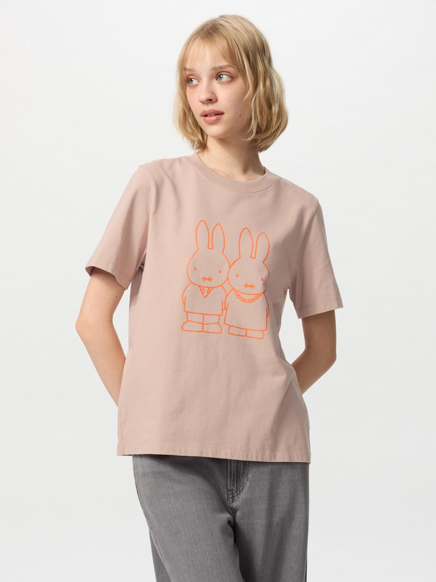

Uniqlo Футболка с коротким рукавом и принтом Miffy UT B 31 BEIGE/WOMEN XS