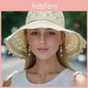 Summer Foldable Sun Hat For Women With Wide Brim And Sun Protection For Beach And Travel