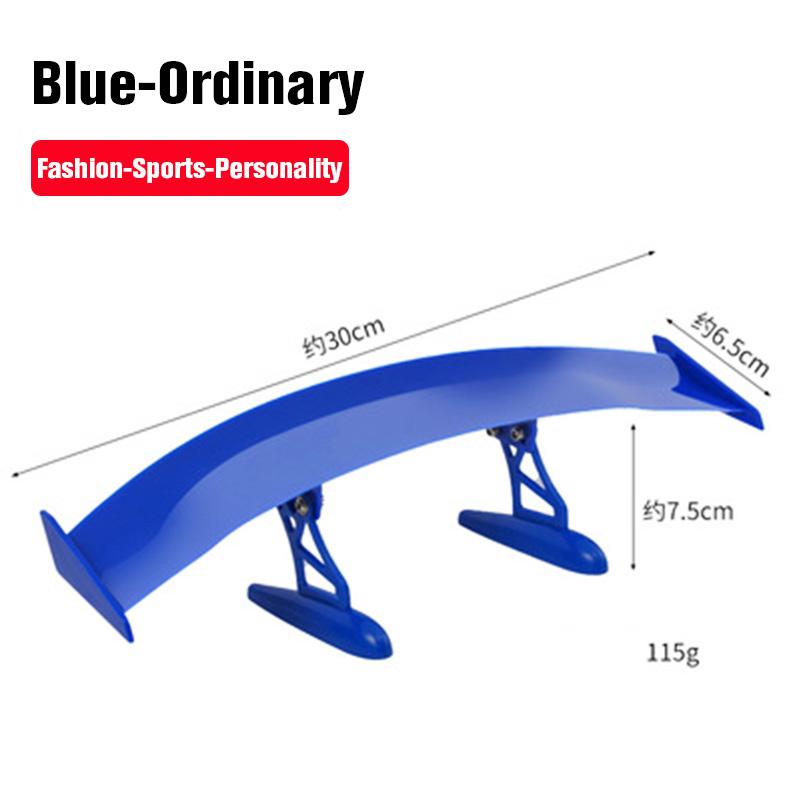 Mote Universal bil Modifisert bakvinge karbonfiberlakkert bil bakspoiler Liten bil bagasjerom utvendig vingedeler Bil
