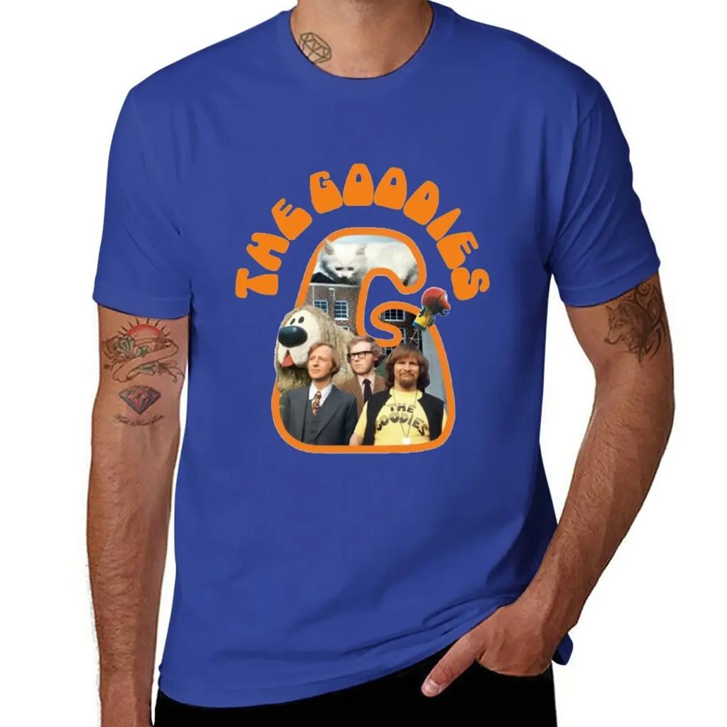 THE GOODIES T-Shirt ästhetische Kleidung Sommer Oberteile kundenspezifisch Herren Grafik T-Shirts Anime
